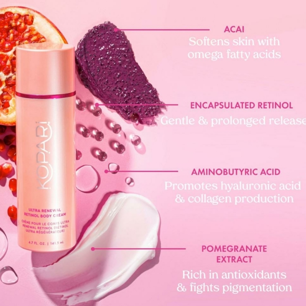 KOPARI BEAUTY ULTRA RENEWAL RETIN OL BODY CREAM.
